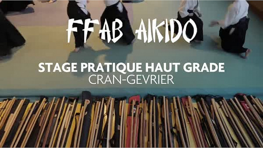 Aïkido : Stage national de pratique hauts gradés FFAB